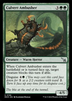 Culvert Ambusher - Foil<br /><span class="collector-number">Collector No. 158</span>