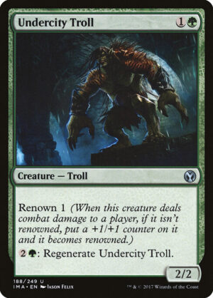 Undercity Troll - Foil<br /><span class="collector-number">Collector No. 188</span>