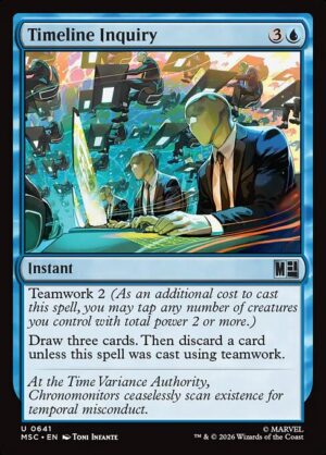 Timeline Inquiry - Foil<br /><span class="collector-number">Collector No. 641</span>