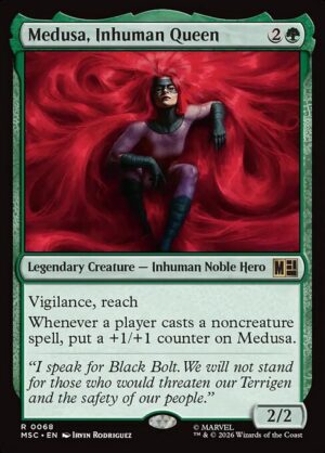 Medusa, Inhuman Queen Surge - Surge Foil<br /><span class="collector-number">Collector No. 68</span>