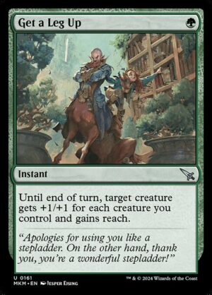 Get a Leg Up - Foil<br /><span class="collector-number">Collector No. 161</span>