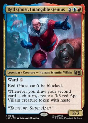 Red Ghost, Intangible Genius Surge - Surge Foil<br /><span class="collector-number">Collector No. 92</span>