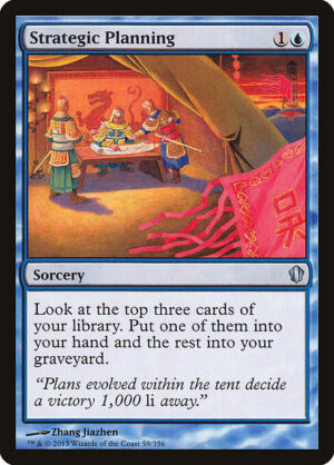Strategic Planning<br /><span class="collector-number">Collector No. 59</span>