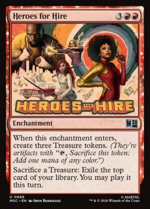 Heroes for Hire - Foil<br /><span class="collector-number">Collector No. 688</span>