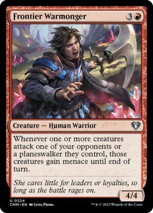 Frontier Warmonger - Foil<br /><span class="collector-number">Collector No. 224</span>