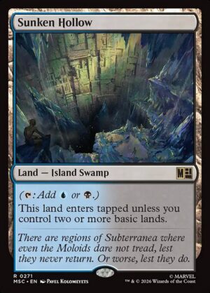 Sunken Hollow Surge - Surge Foil<br /><span class="collector-number">Collector No. 271</span>