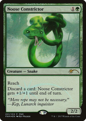 Noose Constrictor - Foil<br /><span class="collector-number">Collector No. 1</span>