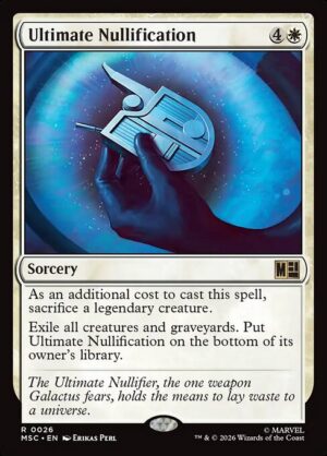 Ultimate Nullification Surge - Surge Foil<br /><span class="collector-number">Collector No. 26</span>