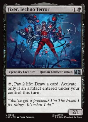 Fixer, Techno Terror - Foil<br /><span class="collector-number">Collector No. 656</span>
