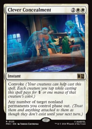 Clever Concealment Surge - Surge Foil<br /><span class="collector-number">Collector No. 125</span>