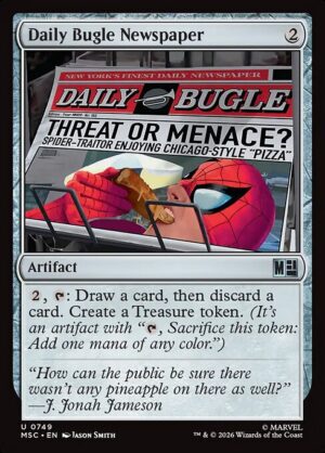 Daily Bugle Newspaper - Foil<br /><span class="collector-number">Collector No. 749</span>