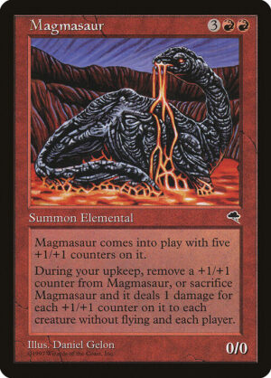 Magmasaur<br /><span class="collector-number">Collector No. 188</span>
