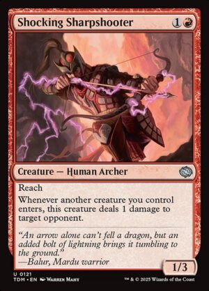 Shocking Sharpshooter<br /><span class="collector-number">Collector No. 121</span>