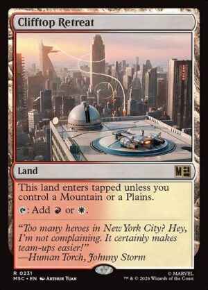 Clifftop Retreat Surge - Surge Foil<br /><span class="collector-number">Collector No. 231</span>