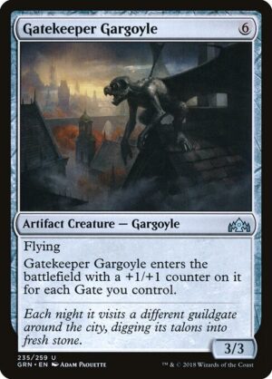 Gatekeeper Gargoyle - Foil<br /><span class="collector-number">Collector No. 235</span>