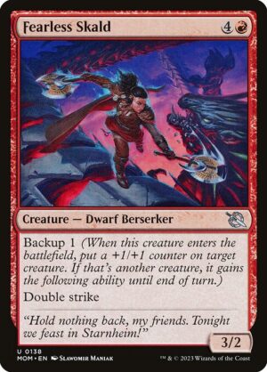 Fearless Skald - Foil<br /><span class="collector-number">Collector No. 138</span>