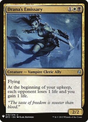 Drana's Emissary<br /><span class="collector-number">Collector No. BFZ-210</span>