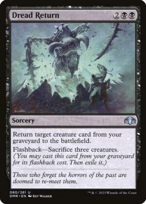 Dread Return<br /><span class="collector-number">Collector No. 80</span>