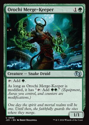 Orochi Merge-Keeper<br /><span class="collector-number">Collector No. 695</span>