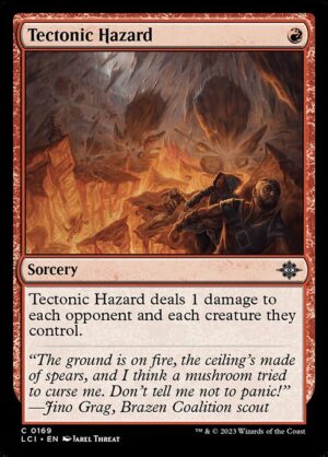 Tectonic Hazard - Foil<br /><span class="collector-number">Collector No. 169</span>