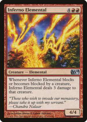 Inferno Elemental<br /><span class="collector-number">Collector No. 142</span>
