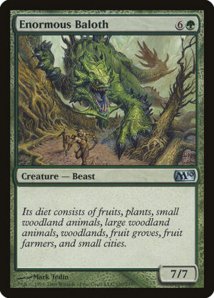 Enormous Baloth<br /><span class="collector-number">Collector No. 180</span>