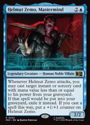 Helmut Zemo, Mastermind Surge - Surge Foil<br /><span class="collector-number">Collector No. 32</span>