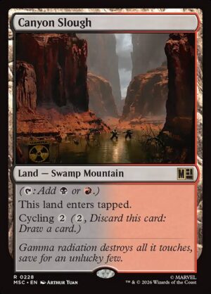 Canyon Slough Surge - Surge Foil<br /><span class="collector-number">Collector No. 228</span>