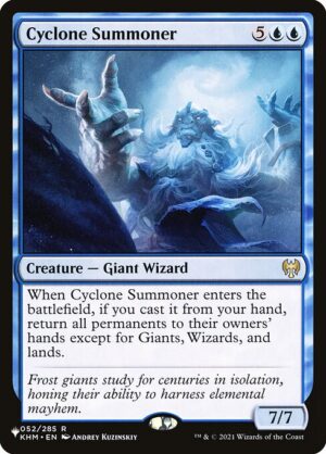 Cyclone Summoner<br /><span class="collector-number">Collector No. KHM-52</span>
