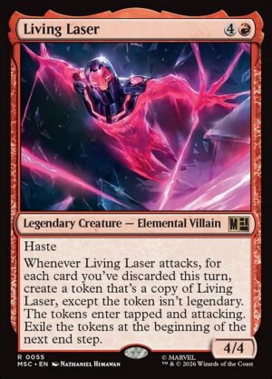 Living Laser Surge - Surge Foil<br /><span class="collector-number">Collector No. 55</span>