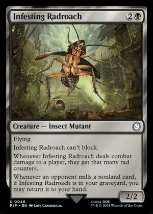 Infesting Radroach<br /><span class="collector-number">Collector No. 46</span>