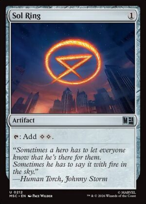 Sol Ring Surge - Surge Foil<br /><span class="collector-number">Collector No. 212</span>