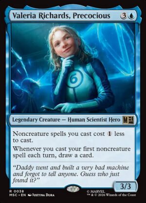 Valeria Richards, Precocious Surge - Surge Foil<br /><span class="collector-number">Collector No. 38</span>