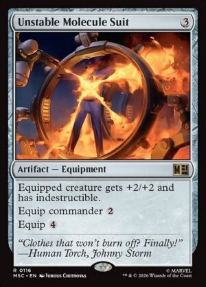 Unstable Molecule Suit Surge - Surge Foil<br /><span class="collector-number">Collector No. 116</span>
