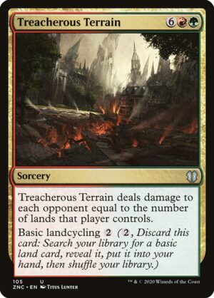 Treacherous Terrain<br /><span class="collector-number">Collector No. 105</span>