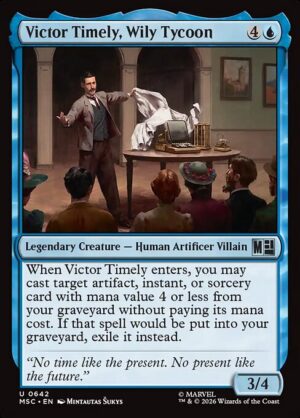 Victor Timely, Wily Tycoon - Foil<br /><span class="collector-number">Collector No. 642</span>