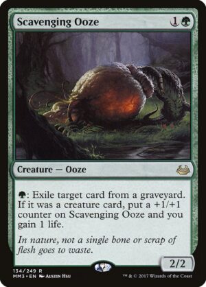 Scavenging Ooze - Foil<br /><span class="collector-number">Collector No. 134</span>