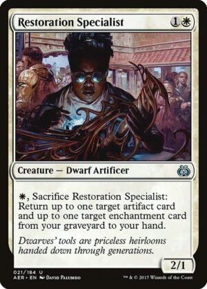 Restoration Specialist<br /><span class="collector-number">Collector No. 21</span>