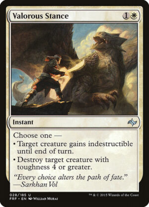 Valorous Stance<br /><span class="collector-number">Collector No. 28</span>