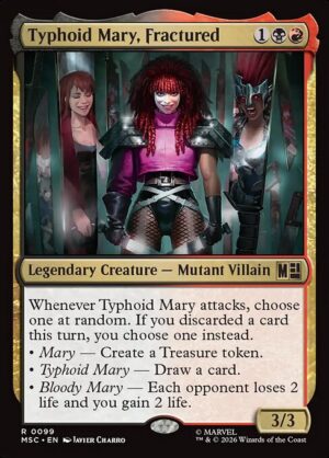 Typhoid Mary, Fractured Surge - Surge Foil<br /><span class="collector-number">Collector No. 99</span>