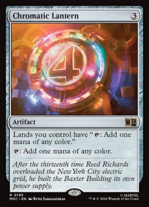 Chromatic Lantern Surge - Surge Foil<br /><span class="collector-number">Collector No. 195</span>