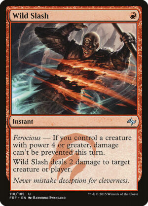 Wild Slash<br /><span class="collector-number">Collector No. 118</span>