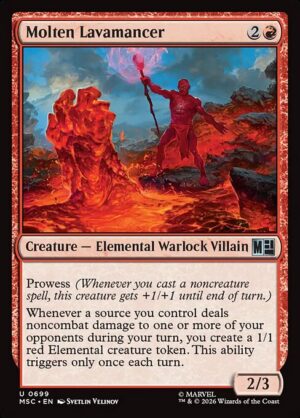 Molten Lavamancer - Foil<br /><span class="collector-number">Collector No. 699</span>
