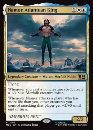 Namor, Atlantean King Surge - Surge Foil<br /><span class="collector-number">Collector No. 88</span>