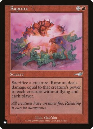 Rupture<br /><span class="collector-number">Collector No. NEM-97</span>