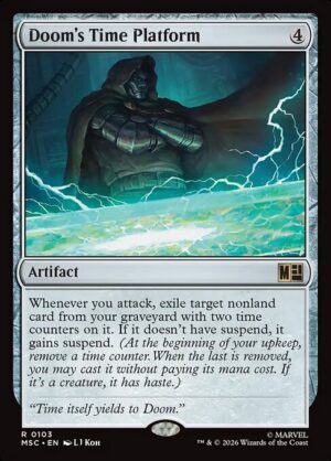 Doom's Time Platform Surge - Surge Foil<br /><span class="collector-number">Collector No. 103</span>
