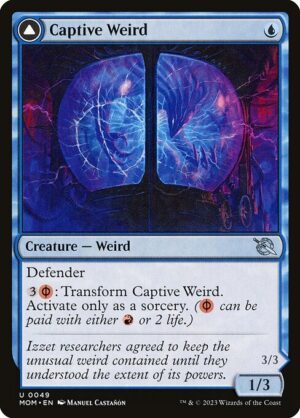 Captive Weird // Compleated Conjurer - Foil<br /><span class="collector-number">Collector No. 49</span>