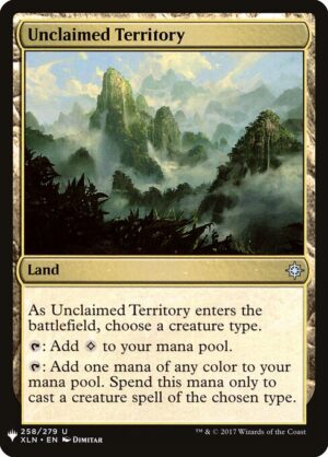 Unclaimed Territory<br /><span class="collector-number">Collector No. XLN-258</span>
