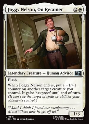 Foggy Nelson, On Retainer - Foil<br /><span class="collector-number">Collector No. 594</span>