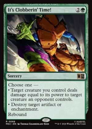 It's Clobberin' Time! Surge - Surge Foil<br /><span class="collector-number">Collector No. 66</span>
